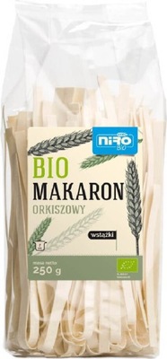 BIO makaron orkiszowy wstążki 250g NIRO