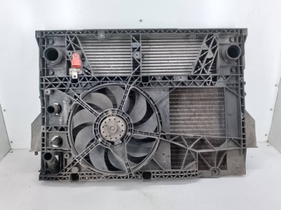 Набір радіатор woda інтеркулер вентилятор renault master ii mc1123 2.8 фото №1