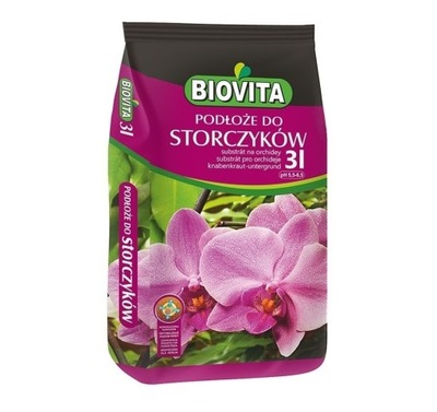 Podłoże do storczyków Orchidei Biovita 5,5-6,5 pH 3 l