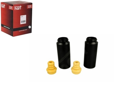 Комплект защита i отбойники амортизатора nissan перед hart фото №1