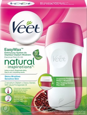 VEET system do depilacji ciepłym woskiem Natural