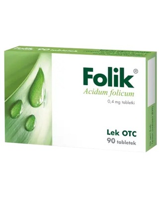 Folik, 90 tabletek