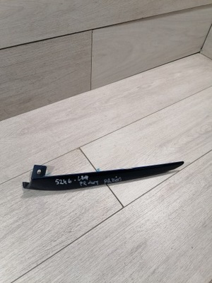 Nissan leaf молдинг левая бампер перед k6012-5sk0a фото №1