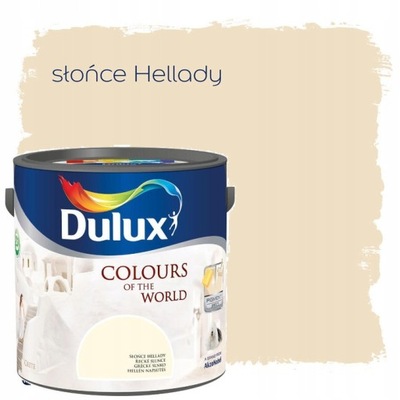 FARBA DULUX KOLORY ŚWIATA SŁOŃCE HELLADY 5L