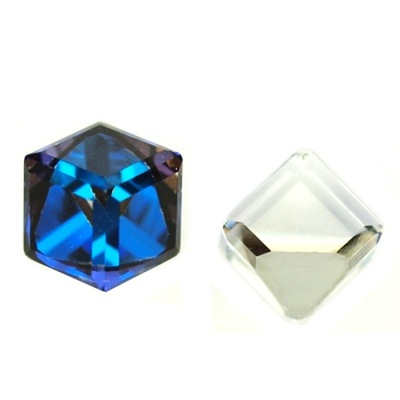 Swarovski - 4841 Cube Kostka 4mm Bermuda Blue Z