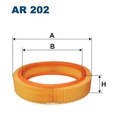 ФІЛЬТР ПОВІТРЯ ФІЛЬТРON FIL AR202