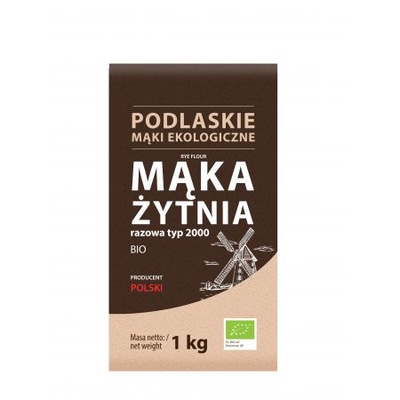 Mąka Żytnia razowa 1 kg Bio