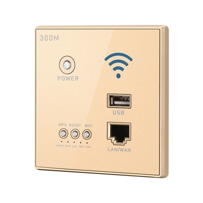 Bezprzewodowy router ścienny 300Mb/s Punkt dostępowy Wi