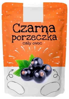 Czarna porzeczka liofilizowana 100g cały owoc