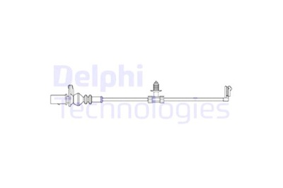 DELPHI SENSOR DESGASTE ZAPATAS DE FRENADO PARTE TRASERA AUDI A8 D5 Q7 BENTLEY  