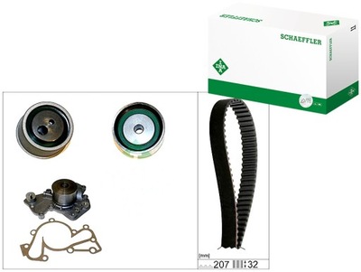 Набор ремень распределительного вала с насос wody hyundai coupe ii santa fe i sonata фото №1