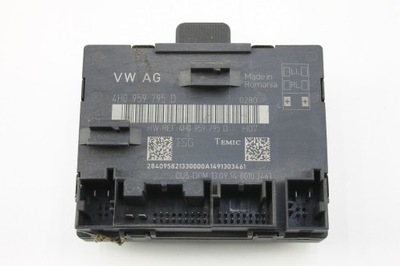 Audi a8 d4 модуль блок управления дверь задняя доводчик фото №1