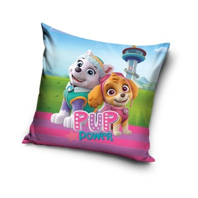 POSZEWKA DEKORACYJNA PSI PAW PATROL PIESKI SKYE EVEREST 40X40 JASIEK