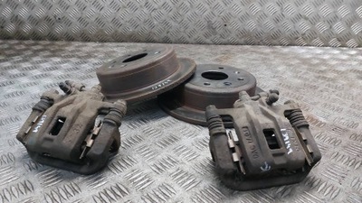 Набір гальмівні диски задня + супорти задня lacetti i фото №1