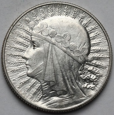 2503. Głowa kobiety, 5 zł 1933