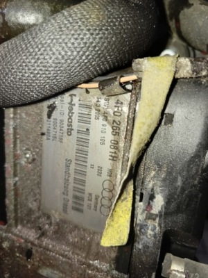 Audi a6 c6 webasto обогреватель стояночный 4f0265081h фото №1