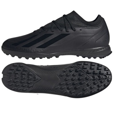 Czarne Syntetyk Buty Sport Turfy Adidas r.42 2/3