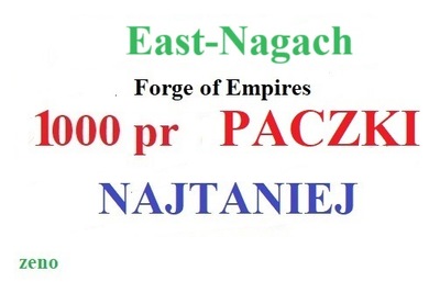 Forge of Empires 1000 pr do Inwentarza East-Nagach