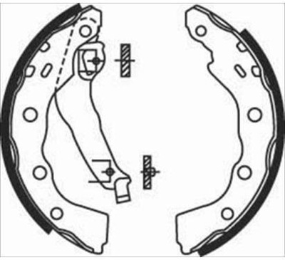 Starline тормозные колодки тормозные mitsubishi carisma фото №1