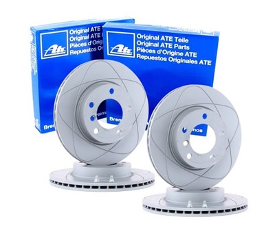 ATE POWER DISC DISQUES AVANT BMW 5 E60 E61 NACINANE - milautoparts-fr.ukrlive.com