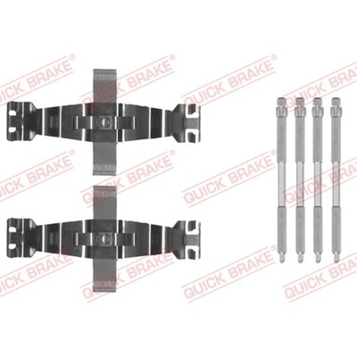 КОМПЛЕКТ АКСЕСУАРОВ, КОЛОДКИ ТОРМОЗНЫЕ QUICK BRAKE 109-0022