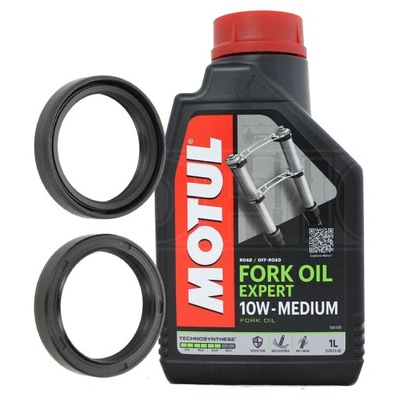 OIL MOTUL FORK + NAK USZCZELNIACZE SUSPENSION ARI087  