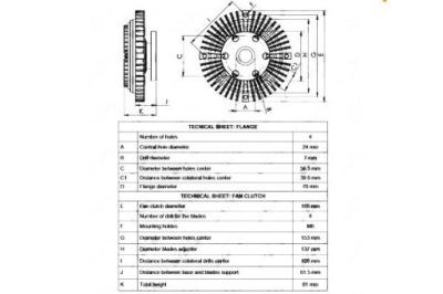 Nrf вязкостная муфта сцепление mitsubishi l 200 2.5 di-d kb фото №1