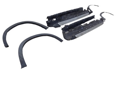 Накладки пороговые пороги sport aluminiowe bmw x5 e70 фото №1