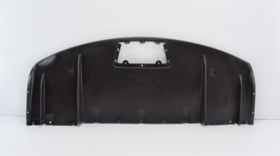 Tesla x плита защита пол бампера задняя org фото №1