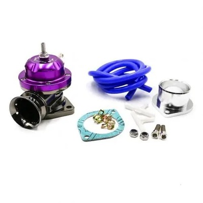 UNIVERSAL ALUMINUM ADJUSTABLE CAR TURBO BOV DUMP BLOW OFF VALVE FLAN~31225  