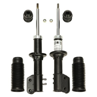 2 амортизаторы перед l+p daewoo matiz kla4 фото №1