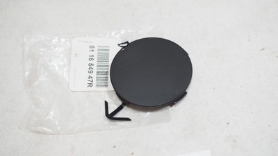 Dacia dokker - заглушка фаркоп бампера перед фото №1