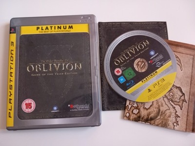 THE ELDER SCROLLS IV OBLIVION GOTY + MAPA /PS3/