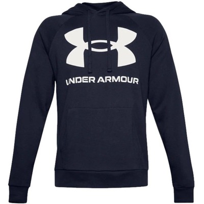 Bluza męska Under Armour Rival Fleece granat 2XL