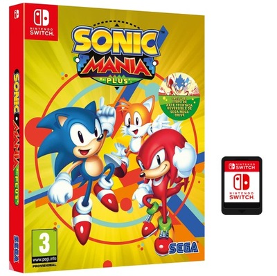 Sonic Mania Plus - Nintendo Switch NOWA GRA SEGA