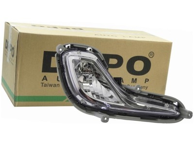 Противотуманная фара противотуманный правый hyundai accent iv mk4 10-17 фото №1