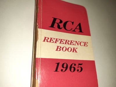 Katalog lamp RCA 1965