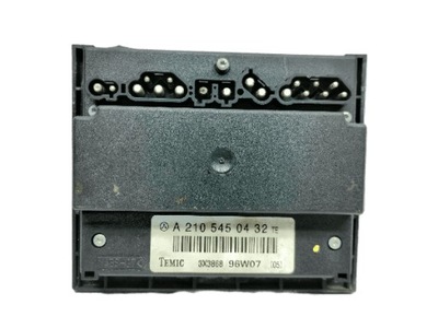 Mercedes w210 блок керування модуль вентиляторів a2105450432 фото №1