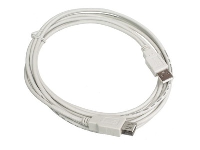 Przedłużacz kabel USB 5m wt-gn /2607