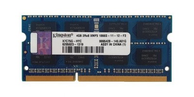 RAM 4GB Kingston DDR3 1866MHz SO-DIMM X7C75G-HYC