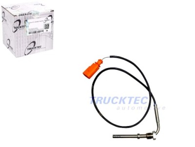 Датчик температуры выхлопных газов audi trucktec фото №1