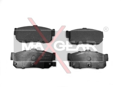 MAXGEAR 19-0474 КОЛОДКИ ДИСКОВЫЕ ТОРМОЗНОЕ ЗАД NISSAN ALMERA 98-/00-/PRIMERA УНИВЕРСАЛ фото