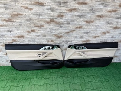 Обивка дверь bmw 4 g22 g23 правая фото №1