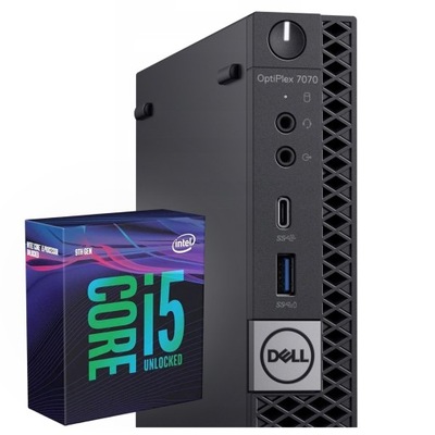 Mini komputer stacjonarny Dell Optiplex 7070 Tiny I5 9GEN 1TB/32 Win11