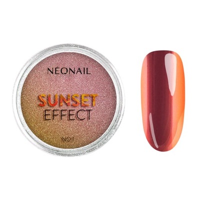 NEONAIL Pyłek Sunset Effect Opalizujący Pomarańcz