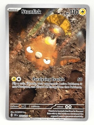 Karty Pokemon TCG Surging Sparks (SSP 202) Stunfisk