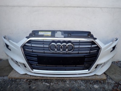 Бампер перед передній audi a3 8v3 s line s3 lift hb sportback фото №1