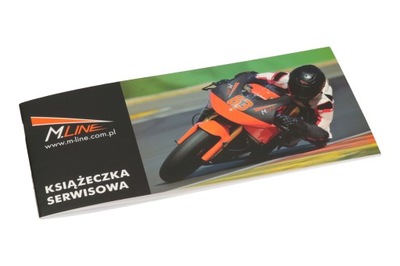 Motocyklowa książeczka serwisowa