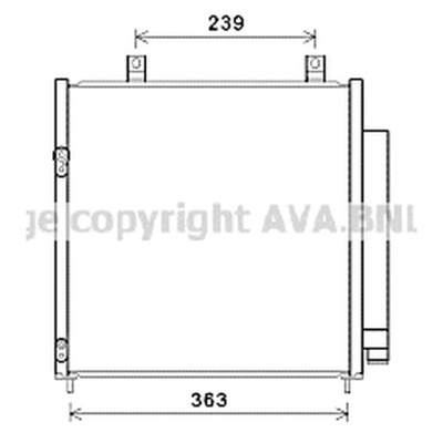 КОНДЕНСАТОР, КОНДИЦИОНЕР AVA QUALITY COOLING MT5251D