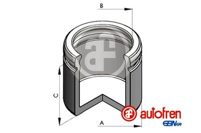 AUTOFREN SEINSA STŪMOKLIUKAS SUPORTAI STABDŽIŲ PRIEK. 60MM 56MM DS DS 4 